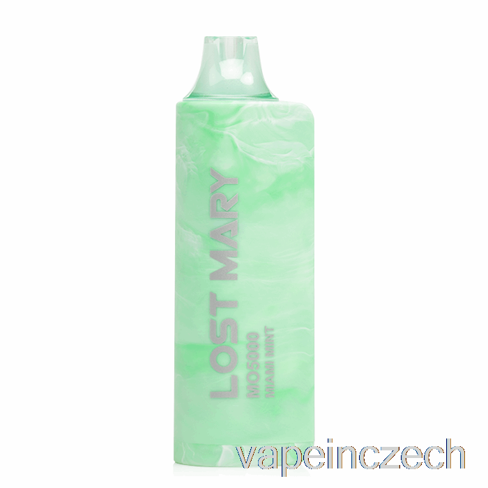 Lost Mary Mo5000 Jednorázový Miami Mint Vape Bez Nikotinu